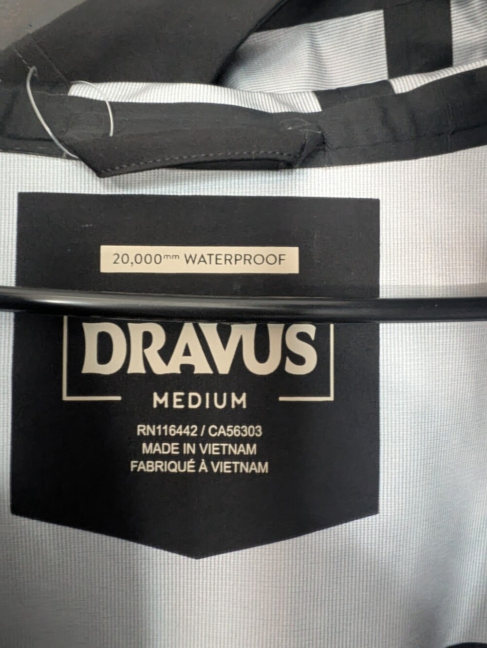 Dravus Brier Jacket Snowboard Jacket 20k Weatherproof Men's Black Jacket - Picture 5 of 16